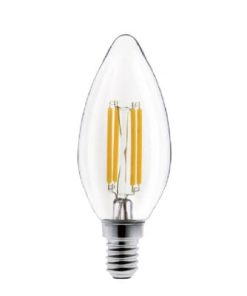 لامپ LED شمعی 6 وات فیلامنتی E14 پارس شعاع توس